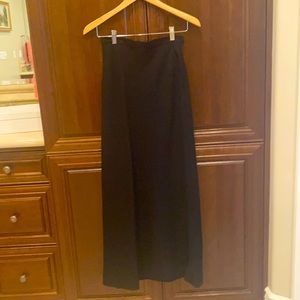 Ralph Lauren Size 4 Floor length black skirt for evening